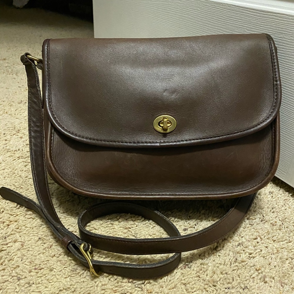 Vintage Coach city bag
